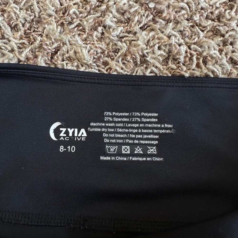 Zyia Leggings 7/8 Length With Pockets